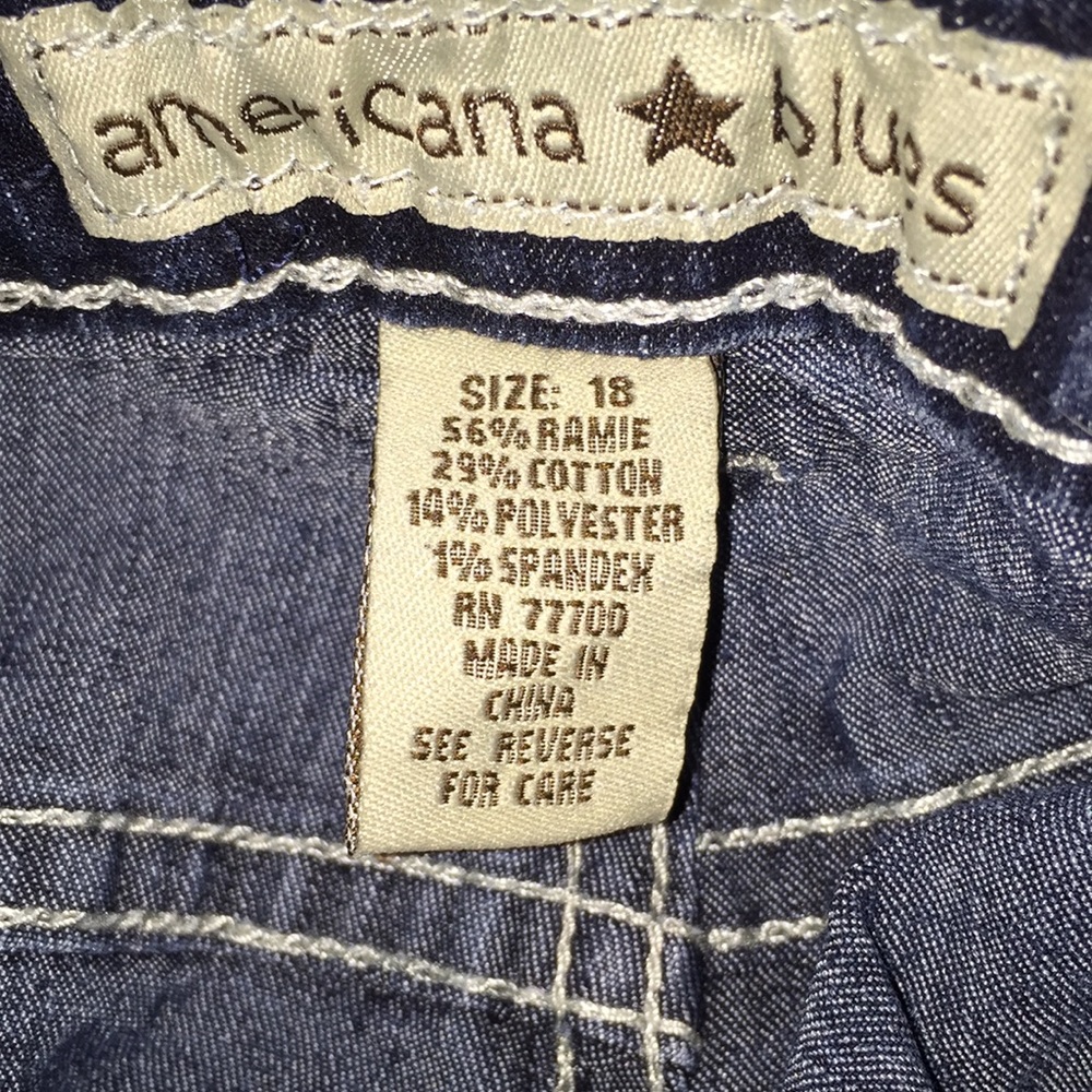 Americana Blues Jeans - Picture 6 of 7